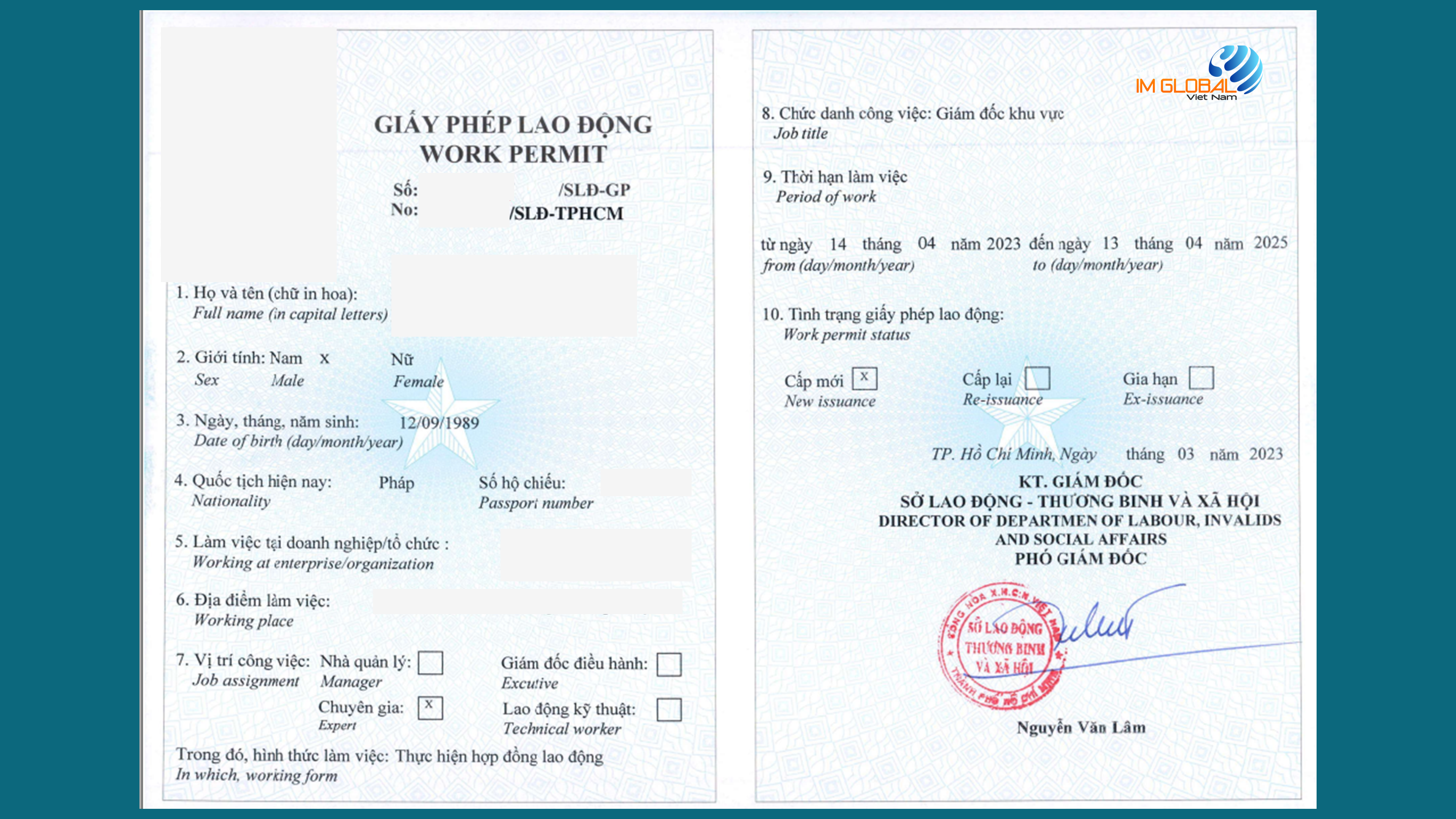 Vietnam Work permit