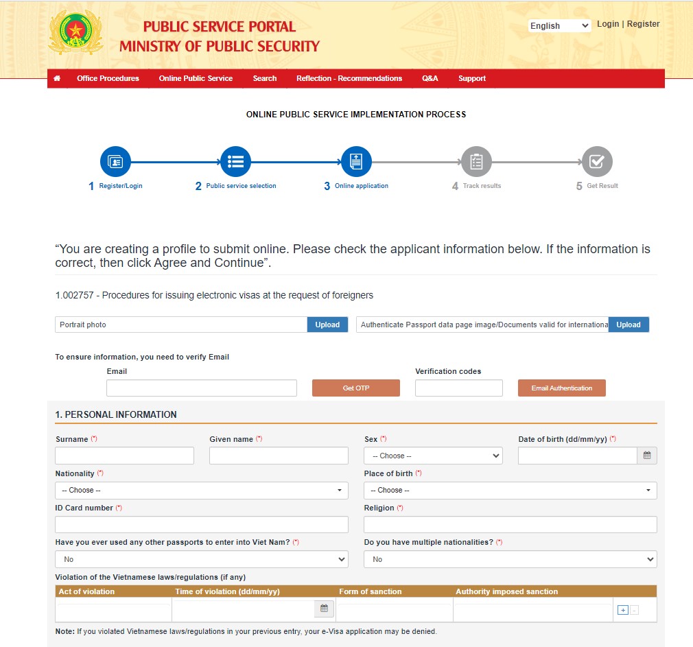 how to apply for vietnam evisa 2