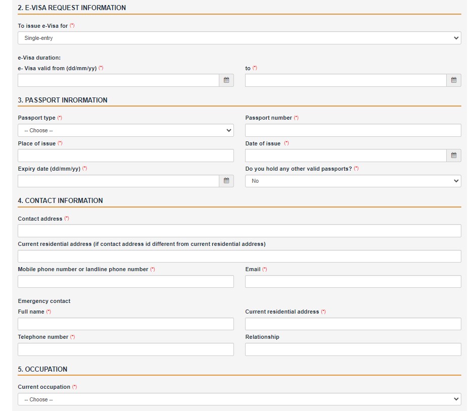 how to apply for vietnam evisa 3