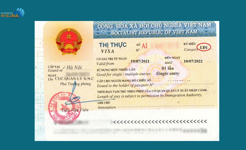 Vietnam Work visa